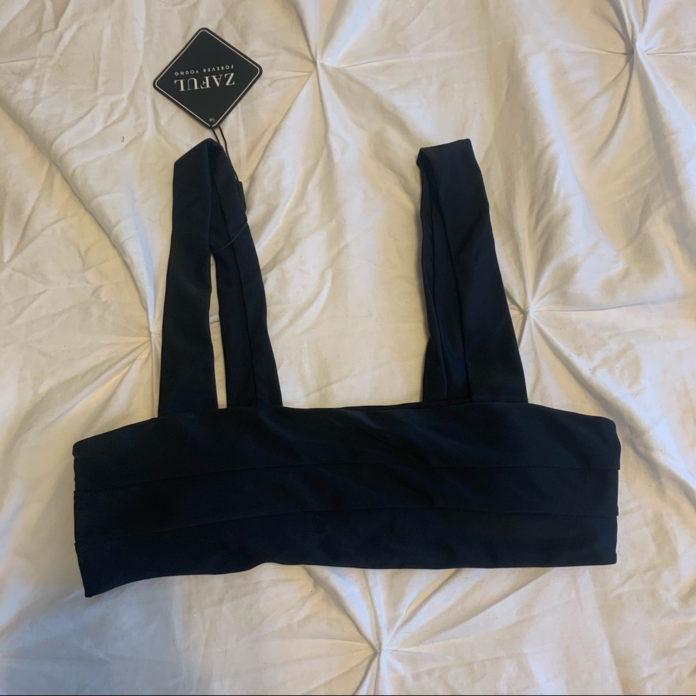 Black zaful bikini top